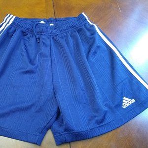 Women's Adidas Thick Soccer Shorts Dark Blue Medium